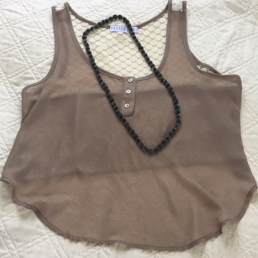 Strut your stuff in this sheer golden midi